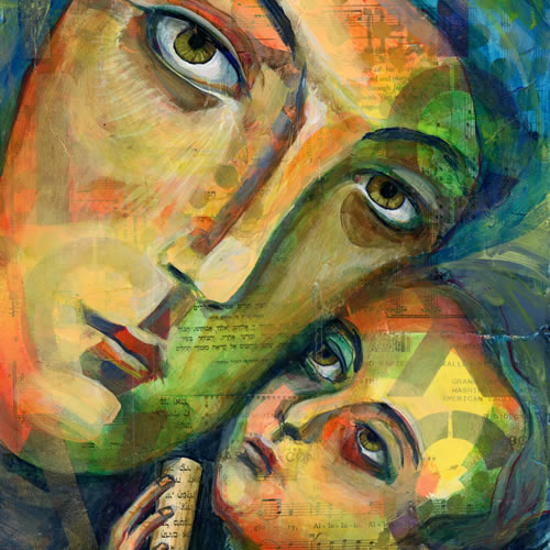 contemporary iconography of mary, mother of christ